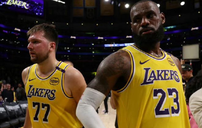 Dončić vs LeBron ，湖人隊一場世代交接的思考