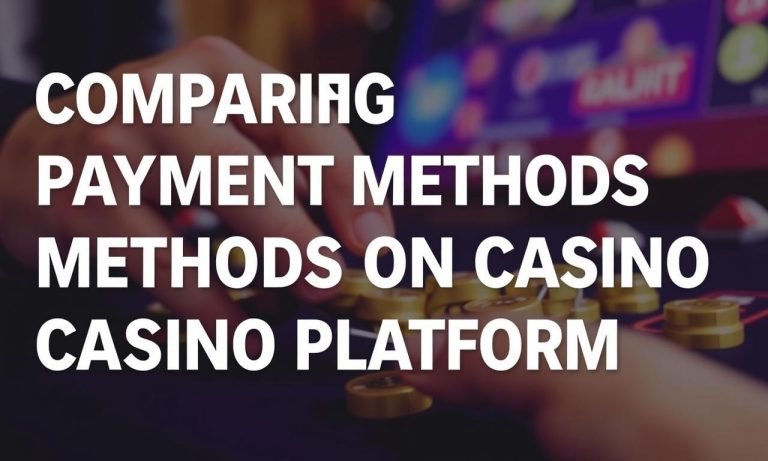 賭場平台的支付方式比較