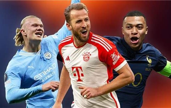 2025年度全球射手榜最新排名：姆巴佩領跑、梅西第4