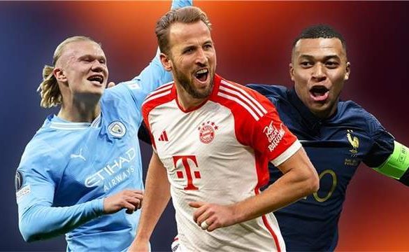 2025年度全球射手榜最新排名：姆巴佩領跑、梅西第4