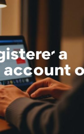 如何在網路上註冊新帳號？