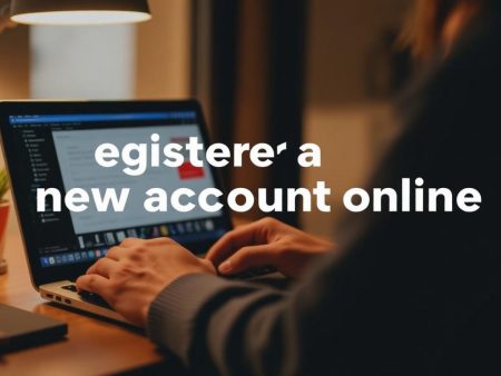 如何在網路上註冊新帳號？