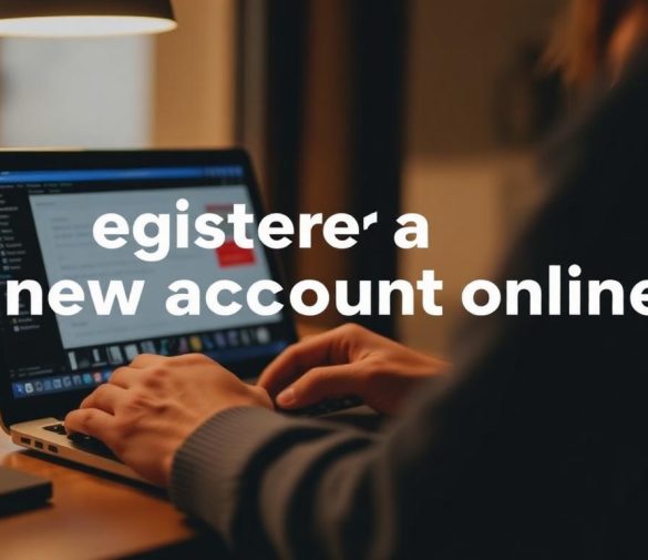 如何在網路上註冊新帳號？