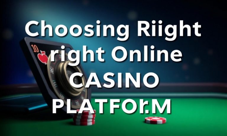如何選擇適合的線上賭場平台？