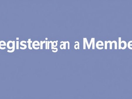 如何在網站上註冊會員？