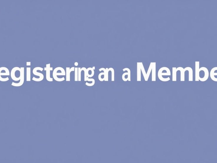 如何在網站上註冊會員？