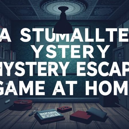 如何在家舉辦一場刺激的真人謎題逃脫遊戲