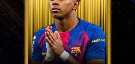 新王加冕｜亞馬爾榮膺2025環球足球獎馬拉多納獎