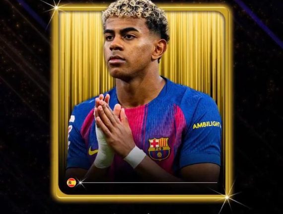 新王加冕｜亞馬爾榮膺2025環球足球獎馬拉多納獎