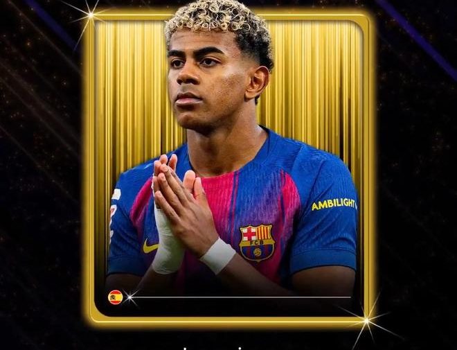 新王加冕｜亞馬爾榮膺2025環球足球獎馬拉多納獎