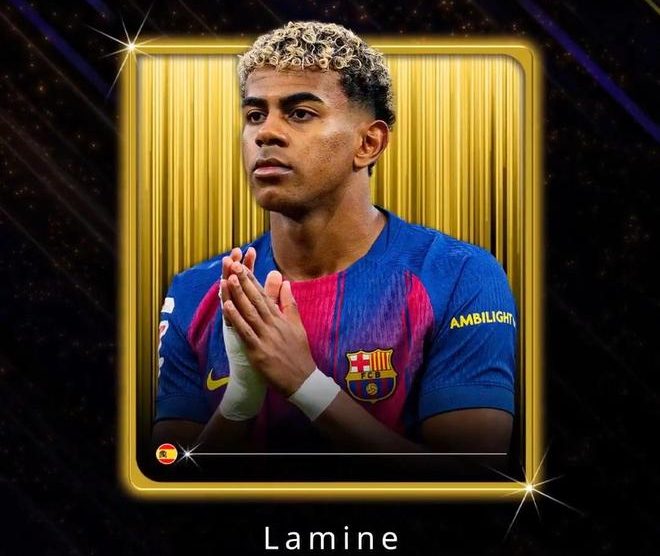 新王加冕｜亞馬爾榮膺2025環球足球獎馬拉多納獎