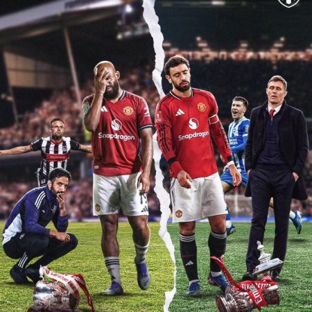 英聯杯＋足總杯相繼出局　曼聯本賽季實際上已告別所有冠軍希望