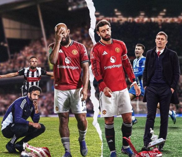 英聯杯＋足總杯相繼出局　曼聯本賽季實際上已告別所有冠軍希望