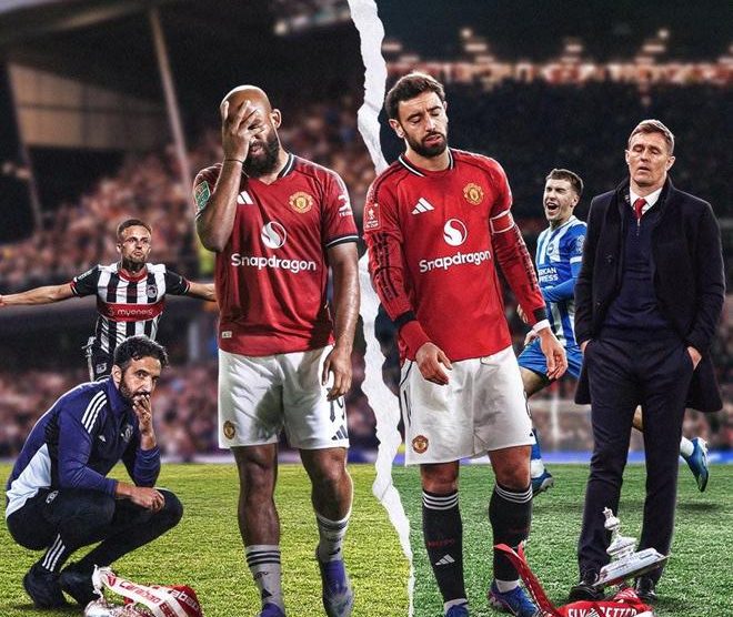 英聯杯＋足總杯相繼出局　曼聯本賽季實際上已告別所有冠軍希望