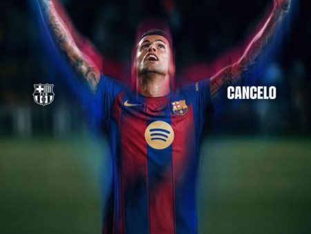 巴塞隆拿官宣冬窗首簽！31歲坎塞洛回歸穿2號