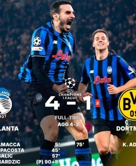 亞特蘭大奇蹟之夜：近七年歐冠首支落後兩球次回合翻盤的球隊