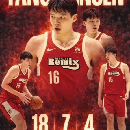 杨瀚森G聯賽收官完美表現：強硬2+1鎖定勝利，成長指數級提升