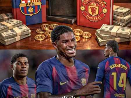 拉什福德永久加盟巴薩：降薪19萬周薪，夏窗買斷已定