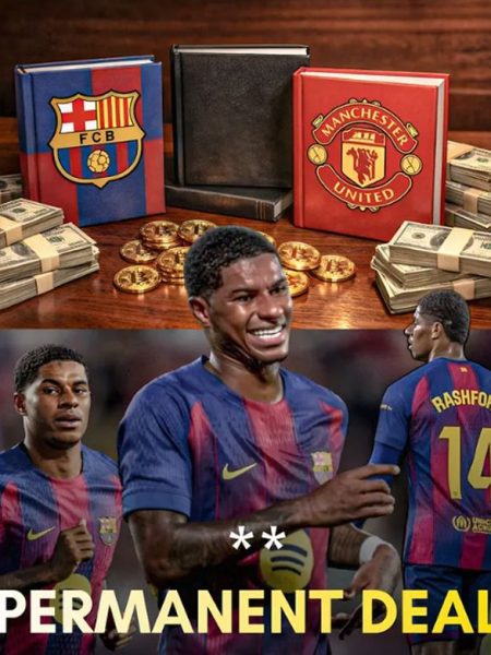 拉什福德永久加盟巴薩：降薪19萬周薪，夏窗買斷已定