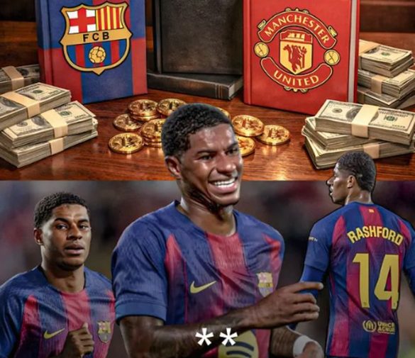 拉什福德永久加盟巴薩：降薪19萬周薪，夏窗買斷已定