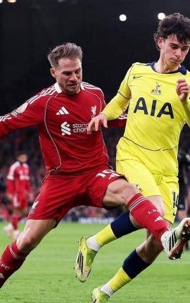 里沙利松絕平扳回一城！熱刺1-1利物浦終結6連敗