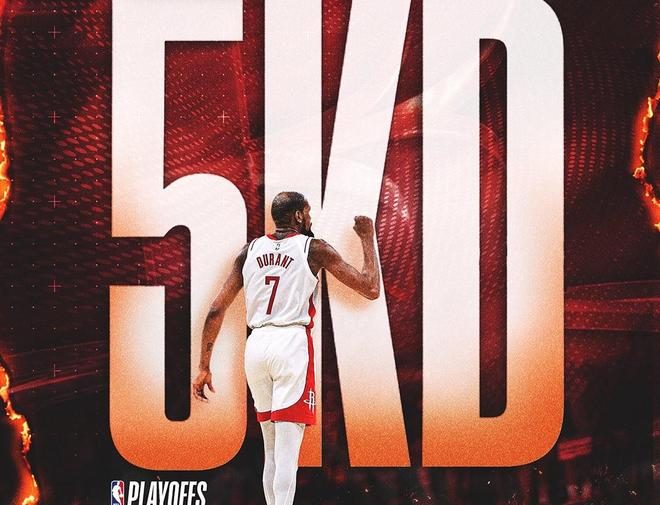 杜蘭特季後賽5000分里程碑：歷史第七人的偉大意義與傳奇價值