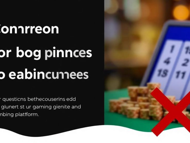 賭場平台新手必知的5個常見問題