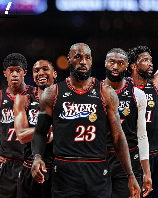 NBA新賽季五大奪冠熱門出爐：76人、馬刺領跑